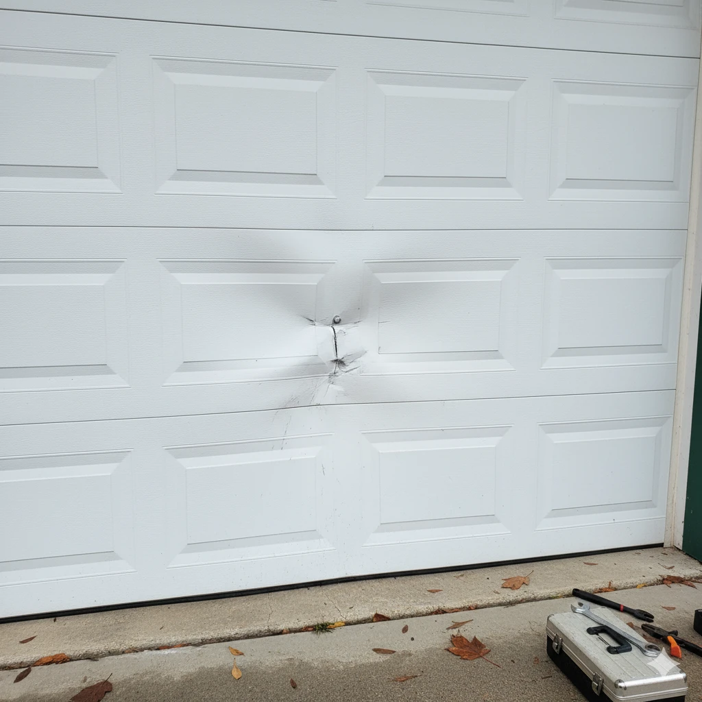 Professional Garage Door Repair Project